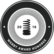 Webby Award Honoree 2018
