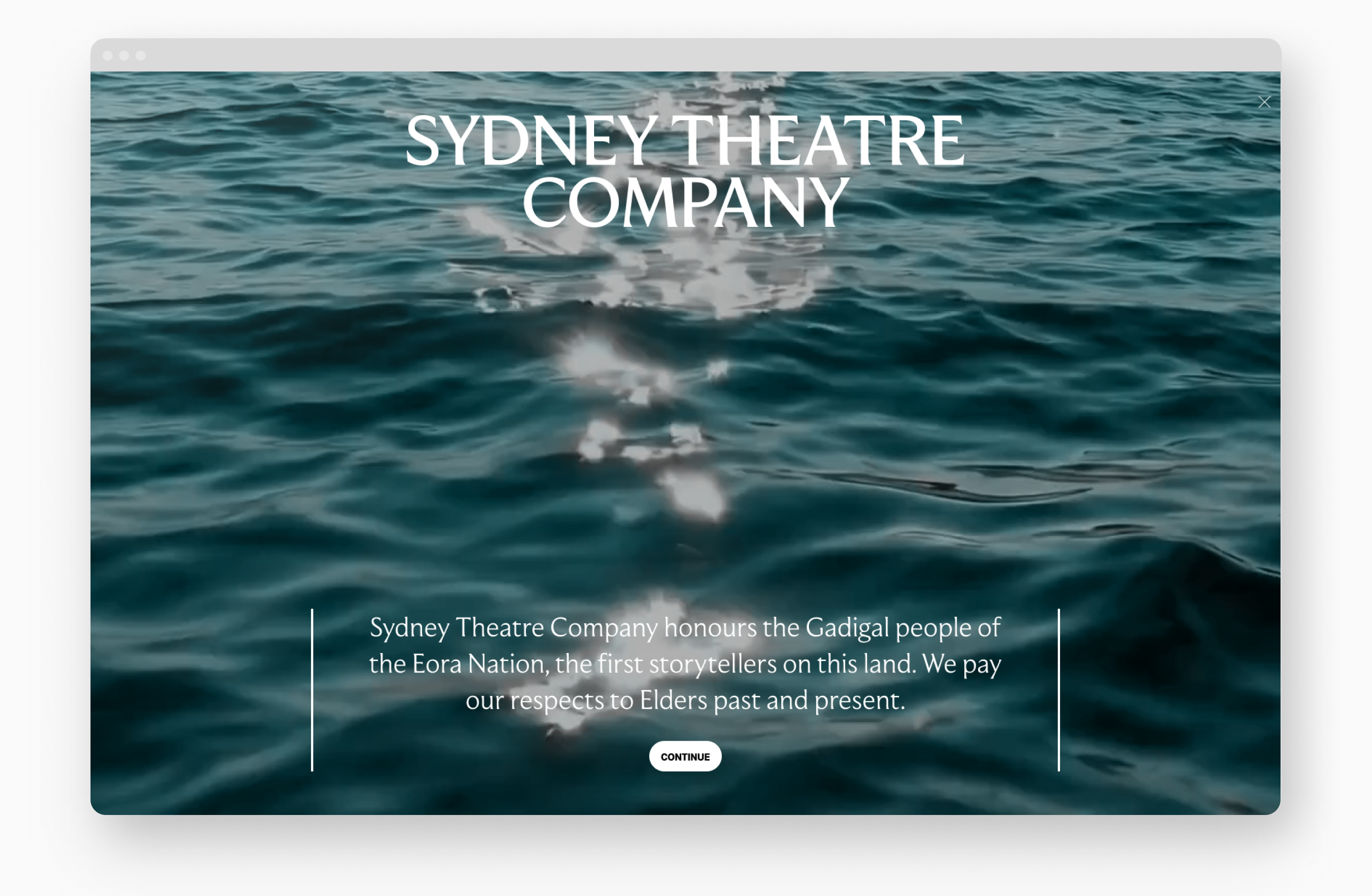 Acknowledgement of country